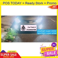 2Pcs 10000LM White Colour LED Sport Light Fog Lamp Car Motor Headlight Foglamp Headlamp Hi Low Beam 