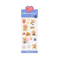 Simplus×Butterbear DIY สำหรับตกแต่ง สติ๊กเกอร์การ์ตูนน่ารักกันน้ำ PVC สำหรับตกแต่ง โน้ตบุ๊ค แก้วน้ำ