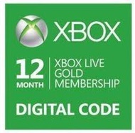 【WC快發市集】可超商 Xbox Live Xbox One Xbox 360 一年 12個月 金會員序號