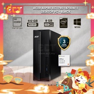 Acer Aspire XC1785-14700W11 Desktop PC (I7-14700 5.40GHz,512GB SSD,8GB D5,Intel UHD Graphics,W11,HS)