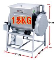 Yongqiang YQ-15/25/50kg Simple Flour Mixer Hardcover Commercial 30kg 100 Flour Mixer Kneading and Mixing Flour Mixer