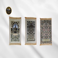 Albeit Embossed Cream Midi Prayer Rug Light Foam Thickness WHOLESALE 10PCS