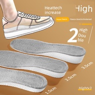Fleece-Increase Thickened Inner Height-Increase Warm Insole Winter Invisible Height-Increase In
