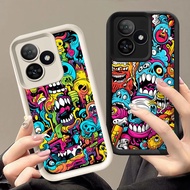 Casing for Realme 14 14T 14X Narzo C53 C63 C51 Note 50 GT 6 NEO6 SE C61 60 N53 N61 5G Q-48 Trippy