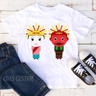 Baju onde ondel abang none kaos anak free cetak nama