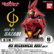 MS MECHANIGAL BUST 07 MSN-04 SAZABI 自製彩透「電鍍」