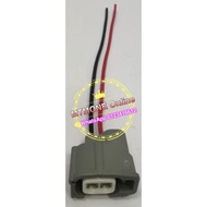 Toyota Perodua Daihatsu Fuel Injector Socket With Wire 2pin