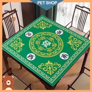Sp Anti-slip Gaming Mat Table Cover Foldable Anti-slip Mahjong Table Mat Noise Reduction Board Game Cover for Southeast Asian Gamers