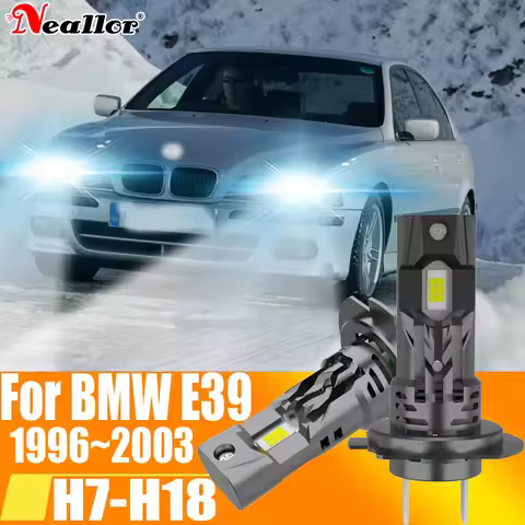 2pcs High Power H7 Led Headlight Canbus No Error H18 Car Bulb 6000K White Light Moto Diode Lamp 12v 