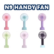 N9 Handheld Small Fan Dormitory Desk Surface USB Rechargeable Portable Mini Fan Free Battery USB Cab