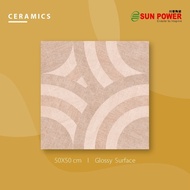 Sun Power Ceramics Keramik Lantai Kamar Mandi Beige | Keramik Lantai
