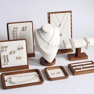 Watch Tray Necklace Jewelry Solid Wood Display Tray Walnut Wood Earring Ring Tray Jewelry Display St