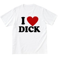 (Degl Diy Store) I Love Dick Print T-Shirt/I