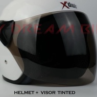 Visor tinted G518B & G518 OPEN FACE XDOT