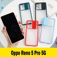 OPPO RENO 5 PRO 5G Kamera Window Slide Dove Hard Case Cover Casing