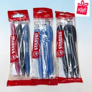 3Pcs Stabilo Pen Liner 348 0.5mm