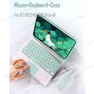 Touchpad Keyboard Case for iPad 9th 10.2 Pro 11 2021 Air 3 10.5 Air 4 10.9 9.7 Cover With Mouse touchpad Keyboard