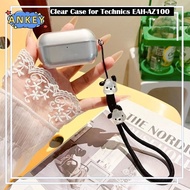 For Technics EAH-AZ100 Case Protective Transparent Clear TPU Covers Bluetooth Earphone Shell Headpho