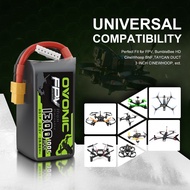 IN STOCK>Ovonic European brand1300 2200mAh 100C  6S 22.2V Crossing Machine FPV Drone battery*motopht