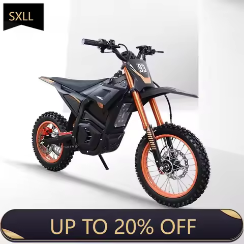 SXLL EM-5 Latest 30mph 60v 4000W Off-Road Electric Motorcycle All Terrain Motocross