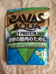 (訂購) 日本製造 明治 SAVAS AQUA Whey Protein 100 乳清蛋白粉 西柚味 800g