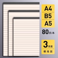 A4Grid Notebook Square Notebook Grid Notebook Blank A5Notepad B5Tearable Draft Book Popular Model