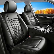 Car Seat Covers Compatible with FTYOL4L - Full Set 5 Seats Luxury Leather All-Weather Seat Cushions 