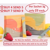 [SG SELLER] [SACHETS PACK NO BOX] CiCi2 de Berry & CiCi2 DX / Slimming / Detox / CiCi de Berry Slimm