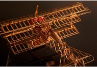 WorldMart -Máy bay 3D DIY kim loại COOL METAL FOKKER