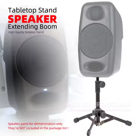 Replacement Desktop Tripod Speaker Stand For IK Multimedia iLoud Micro Monitor Boom Table Desk Louds
