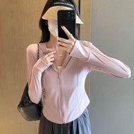 [Taiwan Shipment] Sunscreen Jacket Women Anti-Ultraviolet Anti-UV Summer Outdoor Slimmer Look Slim-F