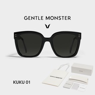 GENTLE MONSTER JENNIE KUKU 01 KOREAN SUNGLASSES UNISEX COMPLETE W/ BOX, PAPER BAG AND LEATHER POUCH