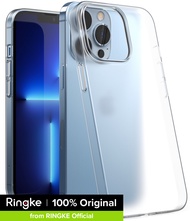 Ringke [บาง] สำหรับ iPhone 13 Pro ทนต่อการขีดข่วนกรอบผิวบาง-ใสด้าน