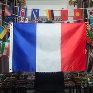 ธงชาติ ฝรั่งเศส France Flag 4 Size  พร้อมส่งร้านคนไทย