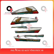 CT20 | Win100 stamp set 95xanh -PTXM