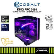 COBALT KING PRO 5080 - Intel Core Ultra 9 285K - ZOTAC RTX 5080 SOLID CORE OC 16GB - 48GB RAM - 2TB 