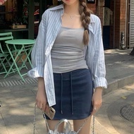 Warm-Up Skirt With Lining [A37]