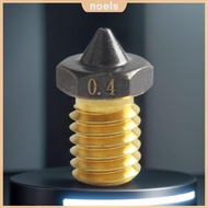 High Flow 3D Printer Nozzles 0.2/0.3/0.4/0.5/0.6/0.8mm for E3D V6 Pointed Nozzle Non Stick Filament 