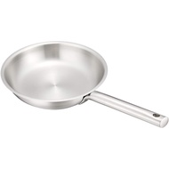 Endo Shoji TKG Frying Pan 20cm OD×Depth(mm)220×40 Bottom Diameter(mm) 150 IH/gas flame compatible Three-layer bottom with high thermal conductivity aluminum sandwiched by high heat-retaining stainless steel for quick boiling.