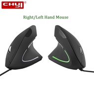 Wired Right Mouse/Left Hand Mouse Ergonomic Mouse Vertical Mouse USB Optical Computer Mouse with 6 B