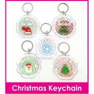 Christmas Series / Xmas Name Keychain / Customised Name Bag Tag / Christmas Gift Ideas / Present