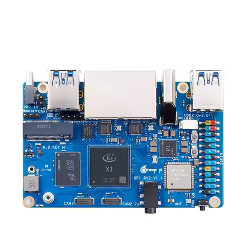 A29F-For Orange Pi RV2 RAM Single Board Computer DDR4 8-Core RISC-V 2TOPS AI CPU Wifi PCIE SSD Mini 