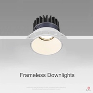LED Frameless Downlights Conceal Spotlight Aluminum COB High Lumen CRI Premium Quality For Home Commerical Lighting Fixture