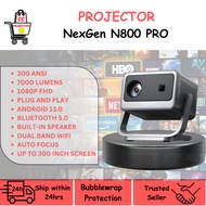 🔥SMART PROJECTOR NEXGEN N800 PRO  | ANDROID 13.0 | 2GB RAM + 32GB ROM🔥