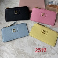 Comes with Gift BoxNew Women's Fashion Versatile Zipper Case Clip Business Card Holder 4I33