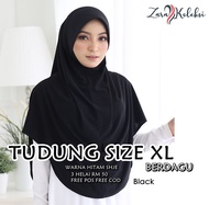 TUDUNG BERDAGU MOSCREPE AWNING SCUBA XL