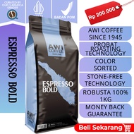 SIDIKALANG Coffee | Espresso Bold 1kg Seeds | Blend coffee | AWI COFFEE