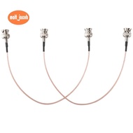 2Pcs 3G HD SDI Cable BNC Cable 30cm 75 Ohm for Cameras  Video Equipment Supports HD-SDI 3G-SDI 4K 8K
