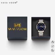 Vavavoom 2461 Jam Tangan Pria Original Luxury Rantai Tahan Air