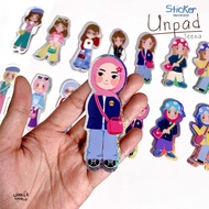 Hologram It Sticker University JeenaGirl Hologram Die Cut University Jeena Sticker/ Die Cut Sticker/